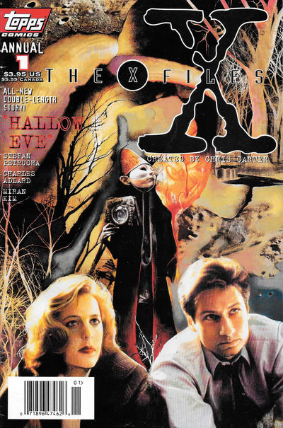 Cover for The X-Files Annual (Topps, 1995 series) #1 [Newsstand]