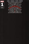 Cover Thumbnail for King in Black (2021 series) #1 [Variant Edition - Black Blank Cover]