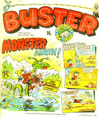 Cover Thumbnail for Buster (IPC, 1960 series) #15 August 1981 [1075]