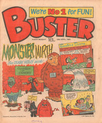 Cover Thumbnail for Buster (IPC, 1960 series) #16 April 1983 [1162]