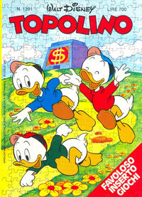 Cover Thumbnail for Topolino (Mondadori, 1949 series) #1391
