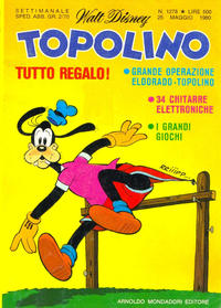 Cover Thumbnail for Topolino (Mondadori, 1949 series) #1278