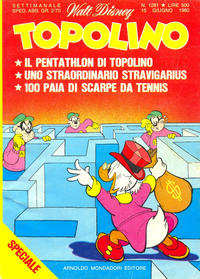 Cover Thumbnail for Topolino (Mondadori, 1949 series) #1281