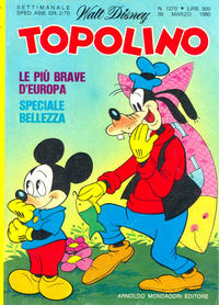 Cover Thumbnail for Topolino (Mondadori, 1949 series) #1270