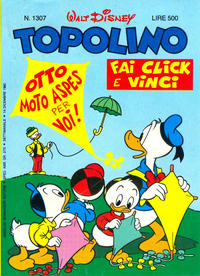 Cover Thumbnail for Topolino (Mondadori, 1949 series) #1307
