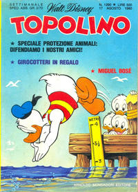Cover Thumbnail for Topolino (Mondadori, 1949 series) #1290