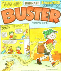 Cover Thumbnail for Buster (IPC, 1960 series) #5 May 1984 [1217]