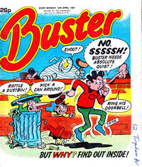 Cover Thumbnail for Buster (IPC, 1960 series) #25 April 1987 [1372]