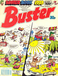 Cover Thumbnail for Buster (IPC, 1960 series) #25 November 1989 [1507]
