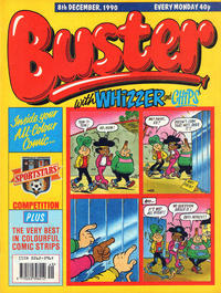 Cover Thumbnail for Buster (IPC, 1960 series) #8 December 1990 [1561]