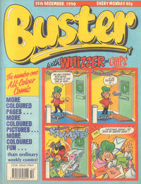 Cover Thumbnail for Buster (IPC, 1960 series) #15 December 1990 [1562]