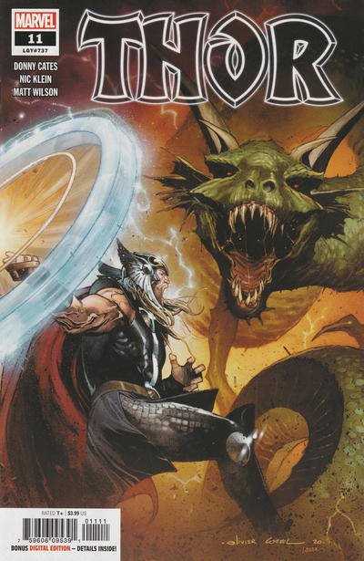 Cover for Thor (Marvel, 2020 series) #11 (737)