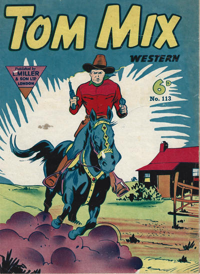 Cover for Tom Mix Western Comic (L. Miller & Son, 1951 series) #113