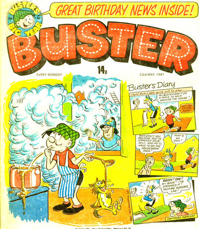 Cover for Buster (IPC, 1960 series) #23 May 1981 [1063]