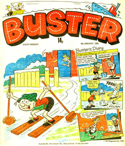 Cover for Buster (IPC, 1960 series) #9 January 1982 [1096]