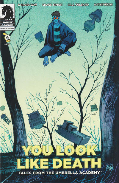 Cover for You Look Like Death: Tales from the Umbrella Academy (Dark Horse, 2020 series) #4 [James Harren Cover]