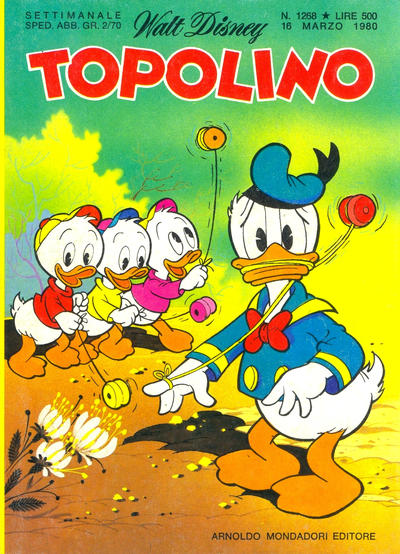 Cover for Topolino (Mondadori, 1949 series) #1268