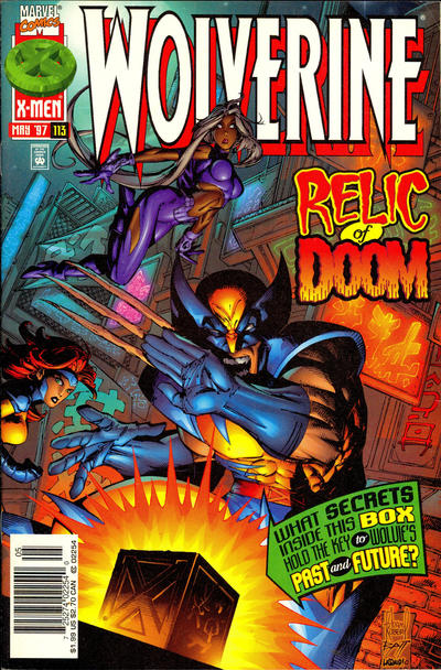 Cover for Wolverine (Marvel, 1988 series) #113 [Newsstand]