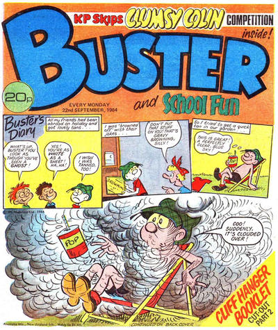 Cover for Buster (IPC, 1960 series) #22 September 1984 [1237]