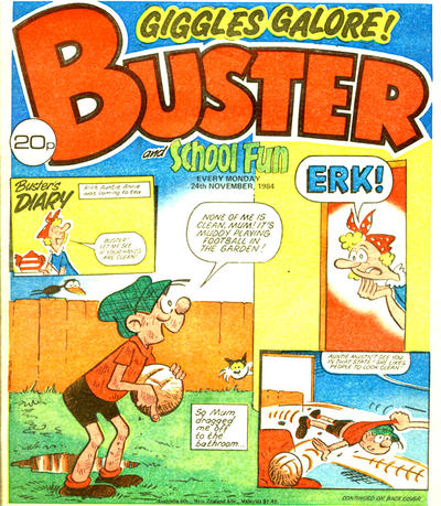Cover for Buster (IPC, 1960 series) #24 November 1984 [1246]