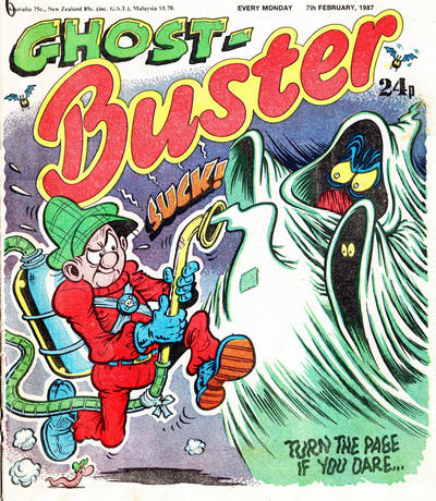 Cover for Buster (IPC, 1960 series) #7 February 1987 [1361]