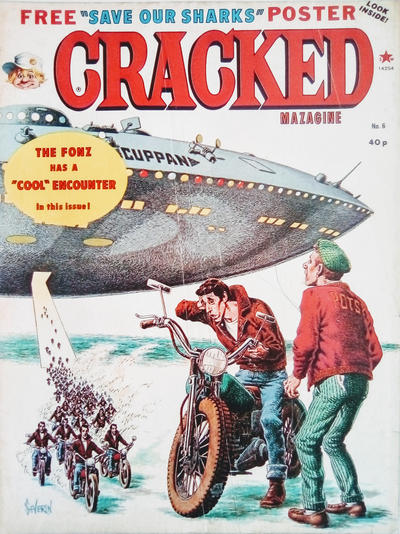 Cover for Cracked (Major Publications, 1958 series) #6 [British]