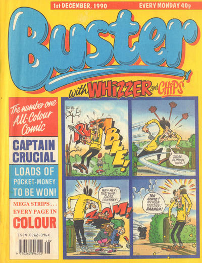 Cover for Buster (IPC, 1960 series) #1 December 1990 [1560]