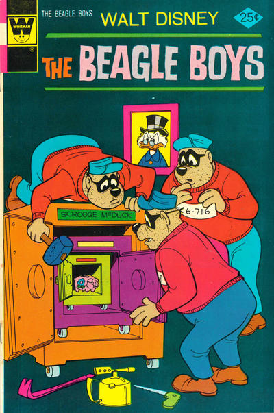 Cover for Walt Disney the Beagle Boys (Western, 1964 series) #22 [Whitman]