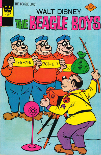 Cover for Walt Disney the Beagle Boys (Western, 1964 series) #32 [Whitman]