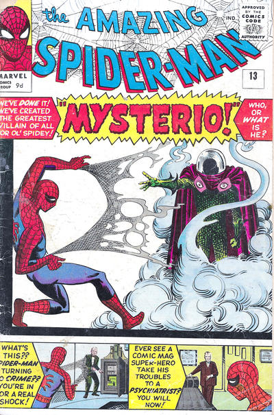 Cover for The Amazing Spider-Man (Marvel, 1963 series) #13 [British]