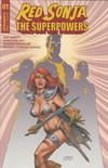 Cover Thumbnail for Red Sonja: The Superpowers (2021 series) #1 [Cover B Joseph Michael Linsner]