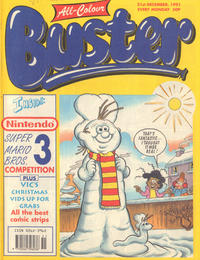 Cover Thumbnail for Buster (IPC, 1960 series) #21 December 1991 [1615]