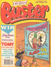 Cover Thumbnail for Buster (IPC, 1960 series) #1 August 1992 [1647]