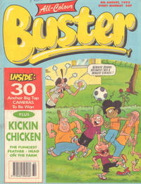 Cover Thumbnail for Buster (IPC, 1960 series) #8 August 1992 [1648]