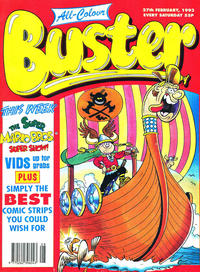 Cover Thumbnail for Buster (IPC, 1960 series) #27 February 1993 [1677]
