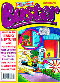 Cover Thumbnail for Buster (IPC, 1960 series) #1 February 1992 [1621]