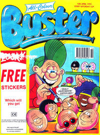 Cover Thumbnail for Buster (IPC, 1960 series) #10 April 1993 [1683]