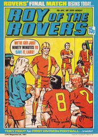Cover Thumbnail for Roy of the Rovers (IPC, 1976 series) #16 May 1981 [235]