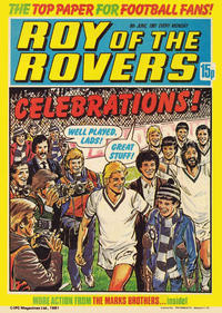 Cover Thumbnail for Roy of the Rovers (IPC, 1976 series) #6 June 1981 [238]