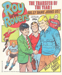 Cover Thumbnail for Roy of the Rovers (IPC, 1976 series) #17 May 1986 [496]