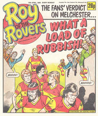 Cover Thumbnail for Roy of the Rovers (IPC, 1976 series) #12 April 1986 [491]