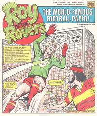 Cover Thumbnail for Roy of the Rovers (IPC, 1976 series) #22 February 1986 [484]