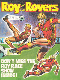 Cover Thumbnail for Roy of the Rovers (IPC, 1976 series) #2 April 1988 [594]