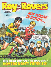 Cover Thumbnail for Roy of the Rovers (IPC, 1976 series) #19 March 1988 [592]