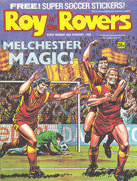 Cover Thumbnail for Roy of the Rovers (IPC, 1976 series) #20 February 1988 [588]