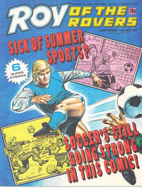Cover Thumbnail for Roy of the Rovers (IPC, 1976 series) #11 July 1987 [556]