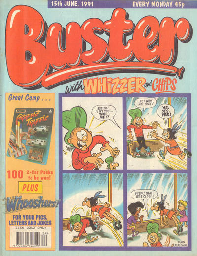 Cover for Buster (IPC, 1960 series) #15 June 1991 [1588]
