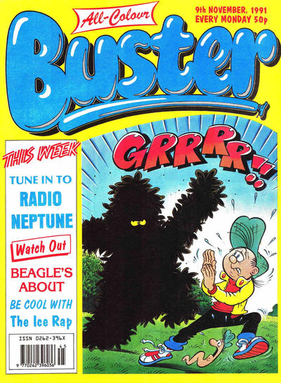 Cover for Buster (IPC, 1960 series) #9 November 1991 [1609]
