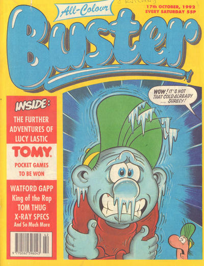 Cover for Buster (IPC, 1960 series) #17 October 1992 [1658]