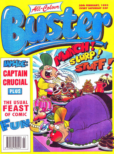 Cover for Buster (IPC, 1960 series) #20 February 1993 [1676]